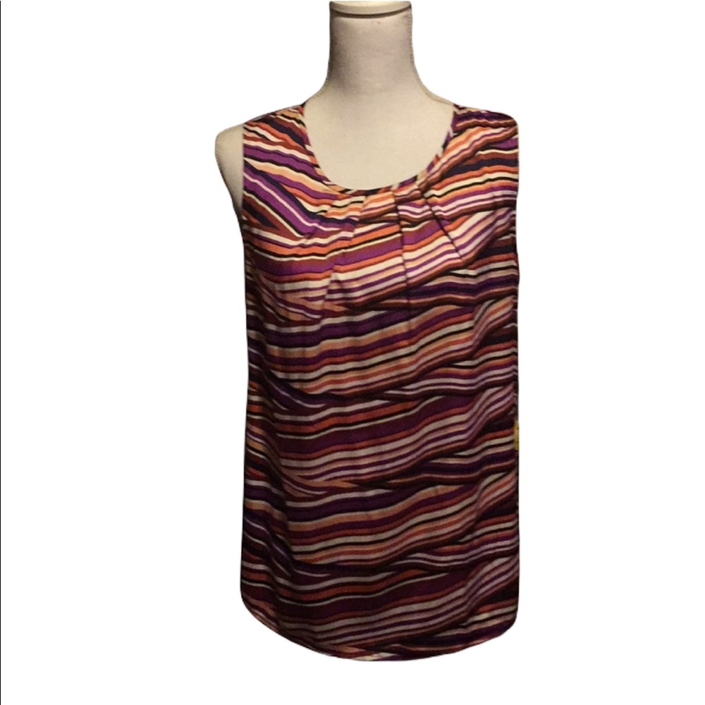 🌺Nine West 🌸Cute stripped casual shirt